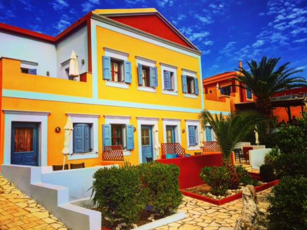Taxiarchis Aparthotel Symi Bagian luar foto